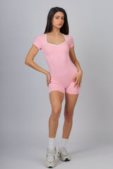 Къс спортен гащеризон Sweetheart - Fit Bunny