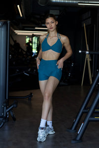 Спортен къс клин V - Back с джобове - Fit Bunny