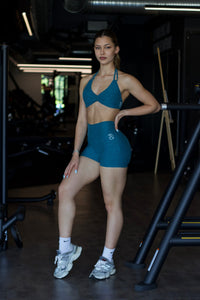 Спортен къс клин V - Back с джобове - Fit Bunny