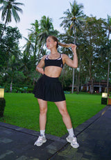 Спортна пола Active с вграден клин - Fit Bunny