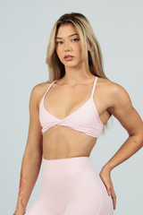Спортно бюстие Balance с кръстосан детайл - Fit Bunny