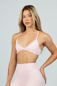 Спортно бюстие Balance с кръстосан детайл - Fit Bunny