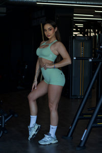 Спортно бюстие Crossover с кръстосан гръб - Fit Bunny