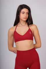Спортно бюстие Effortless с гол гръб - Fit Bunny