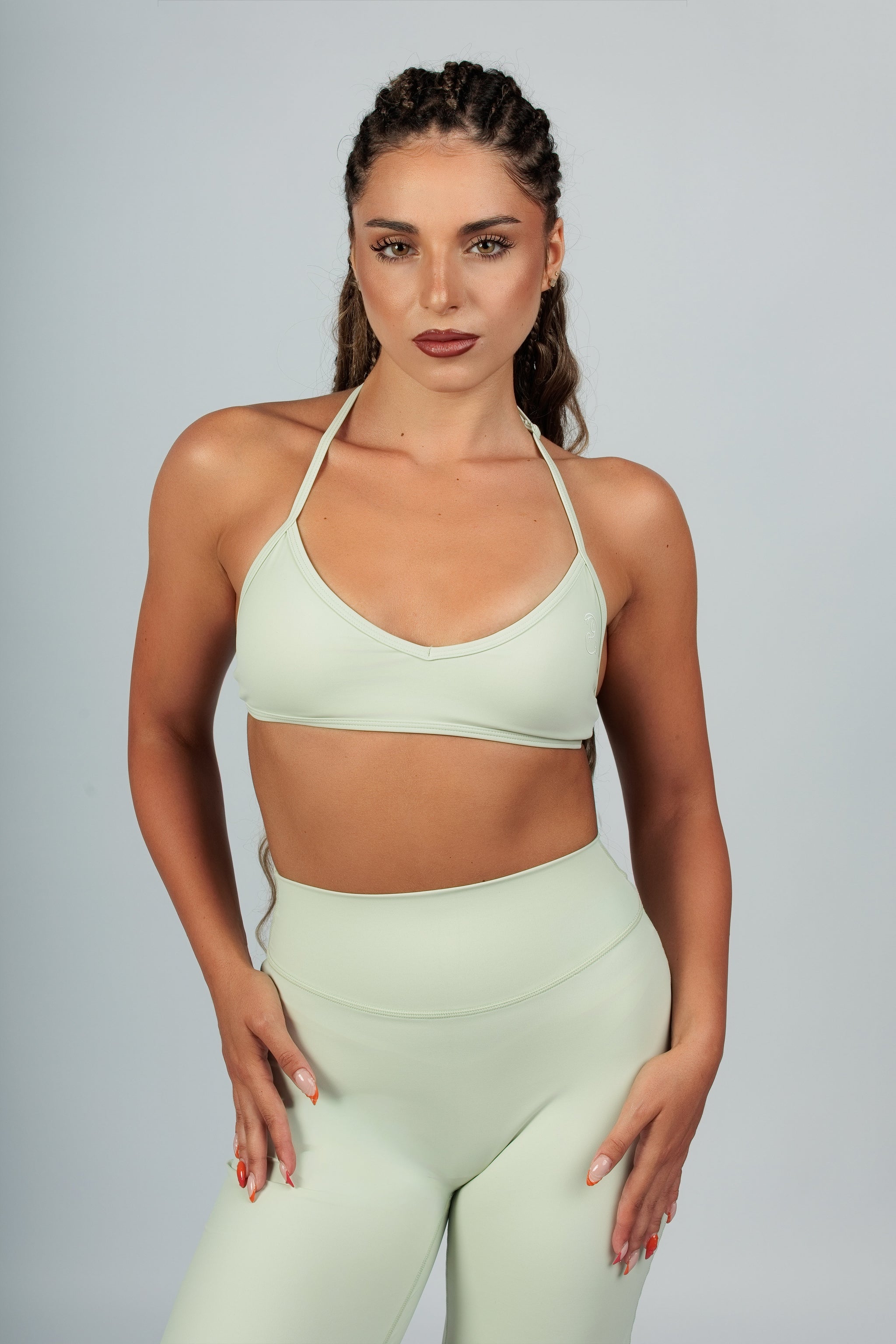 Спортно бюстие Effortless с гол гръб - Fit Bunny