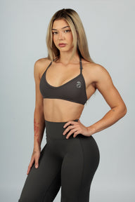 Спортно бюстие Effortless с гол гръб - Fit Bunny