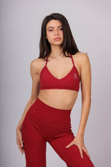 Спортно бюстие Effortless с гол гръб - Fit Bunny